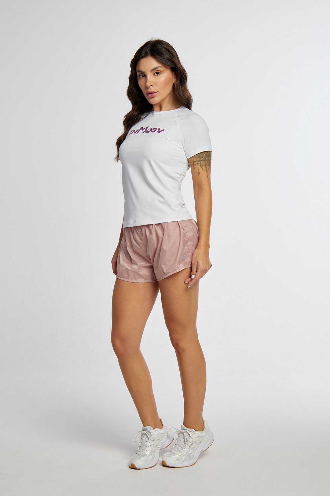 camiseta slim branco